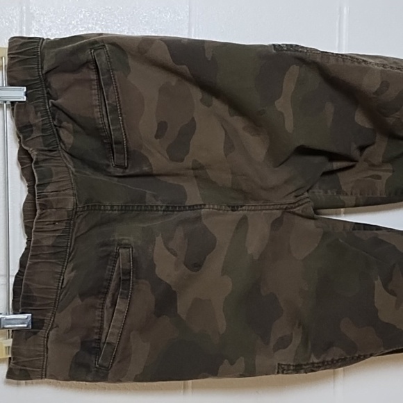 Camouflage Light Weight Soft Cotton Canvas Camo Cargo Joggers Pockets - Picture 4 of 16